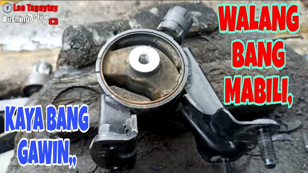 TOYOTA ALPHARD ENGINE SUPPORT RUBBER MANO MANO FABRICATE #tagaytay #bushing #vlog