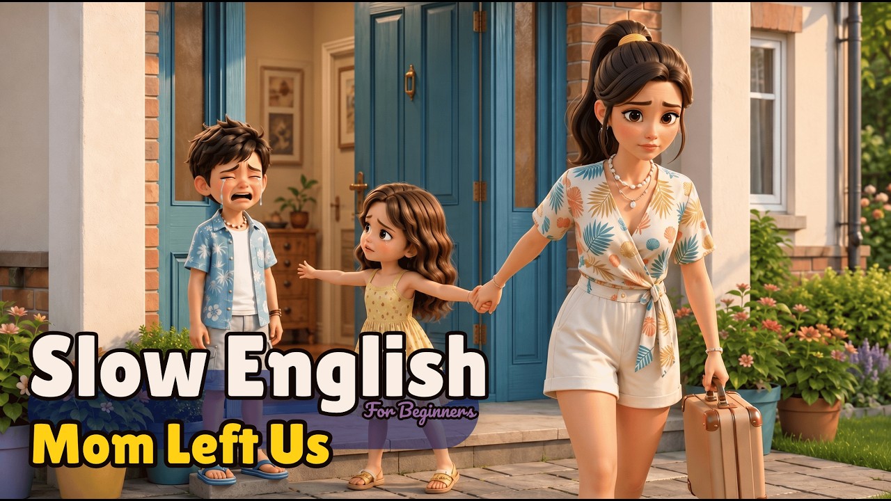 Mom Left Us Because We&rsquo;re Poor | Easy English Listening Practice (A2)