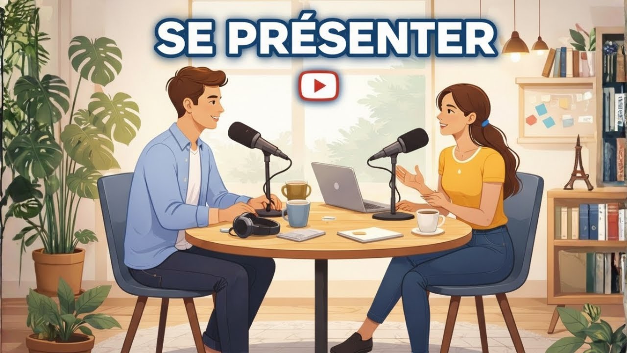 Se présenter en français 🇫🇷 | Conversation du quotidien pour débutants