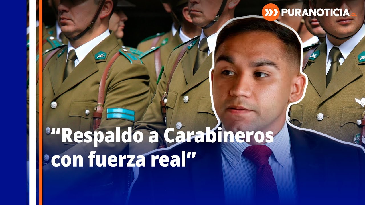 Diputado electo Sebasti&aacute;n Zamora &ldquo;Mi sello ser&aacute; respaldar a Carabineros con herramientas reales&rdquo;
