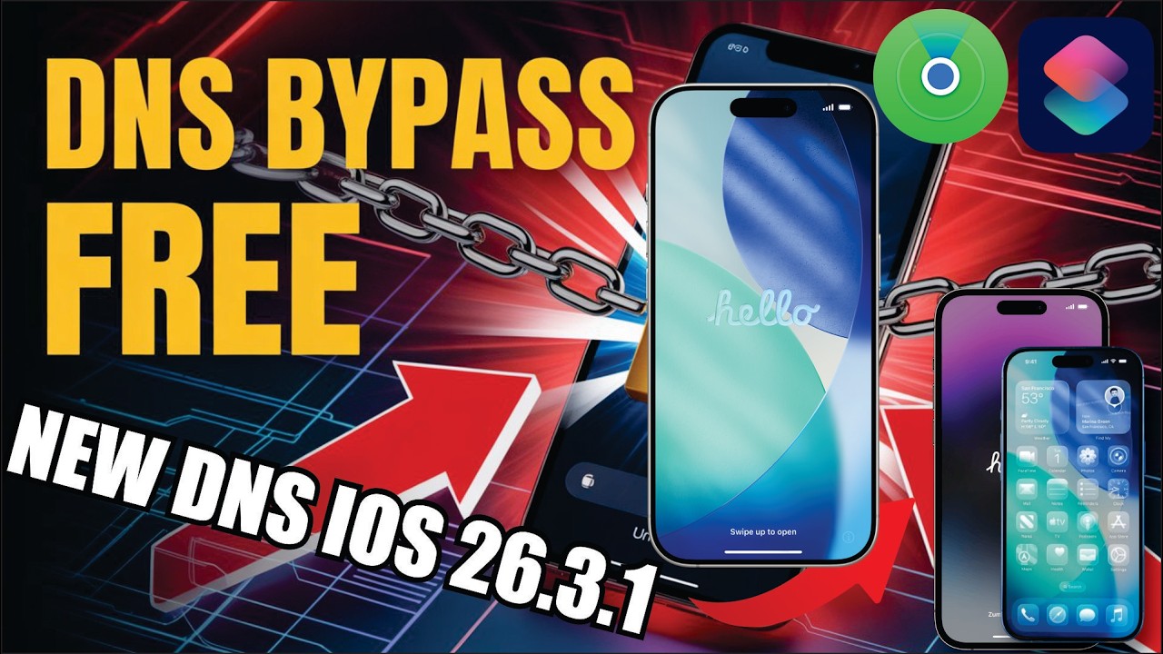 iPhone 11 iOS 26.3.1 iCloud Bypass FREE 🔓 Permanent DNS Method | Activation Lock Remove 2026