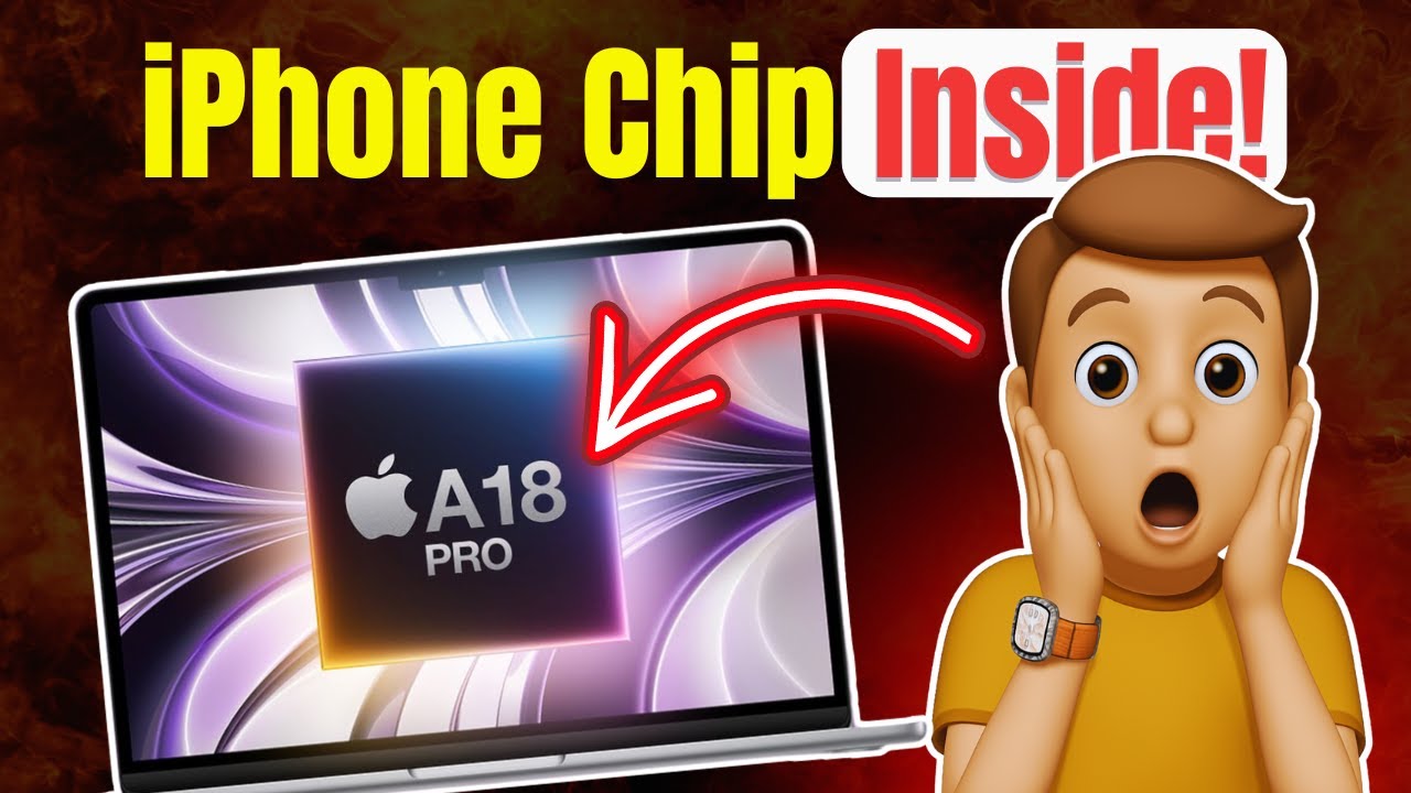 Apple New Upcoming MacBook | MacBook Latest Update | New MacBook With iPhone Chip