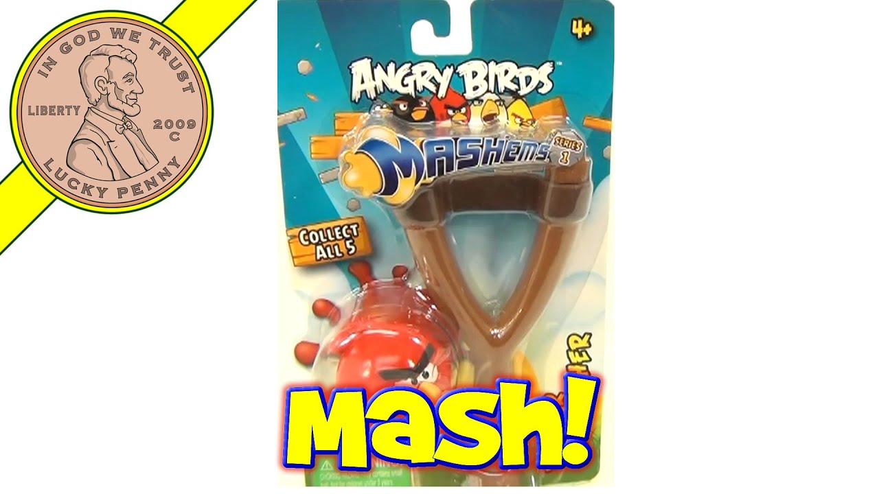 Angry Birds Mashems Series 1 Red Bird Power Launcher