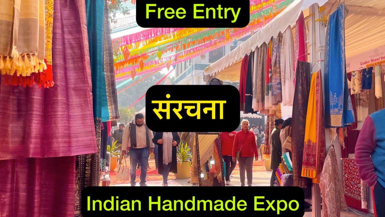 Sanrachna Handmade Expo | Handloom, Jute, textiles & Handmade Products | Handloom India 