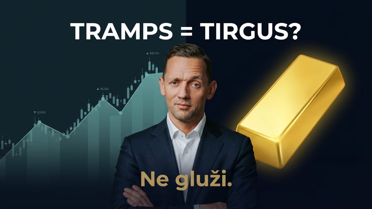 Tramps, akcijas un realitāte: kāpēc tirgiem Tramps īsti nerūp