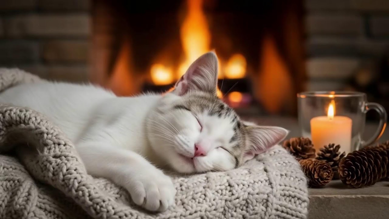 Cat Music For Anxiety 🎵 Deep Sleep And Stress Relief With Soft 432Hz Tones And Cozy Evening Calm