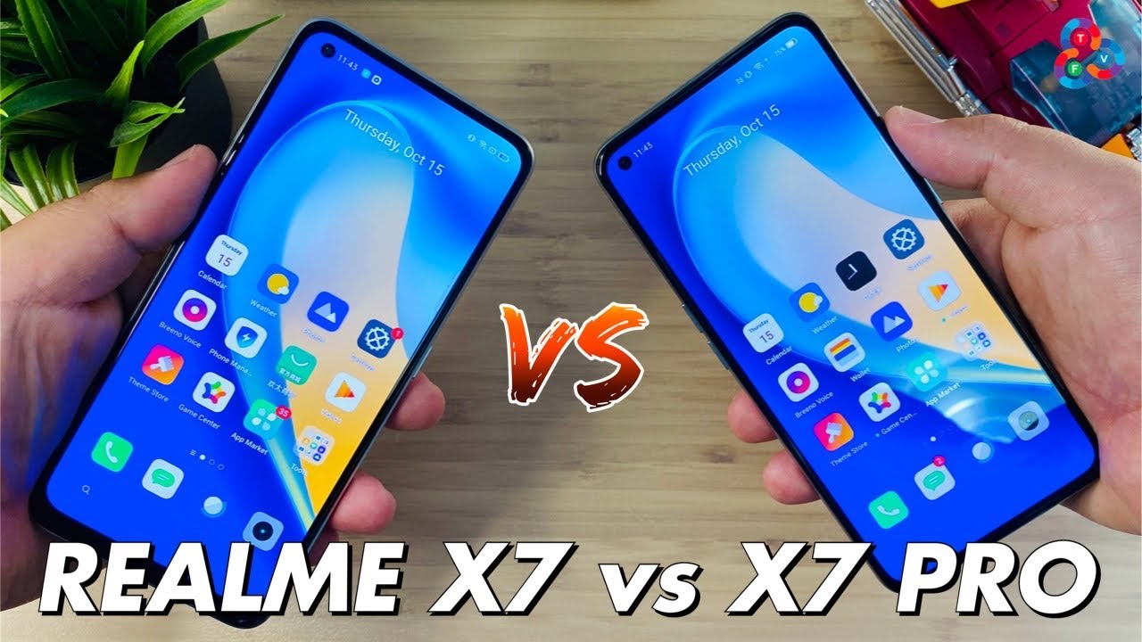 Realme X7 vs Realme X7 Pro - KEY DIFFERENCES!