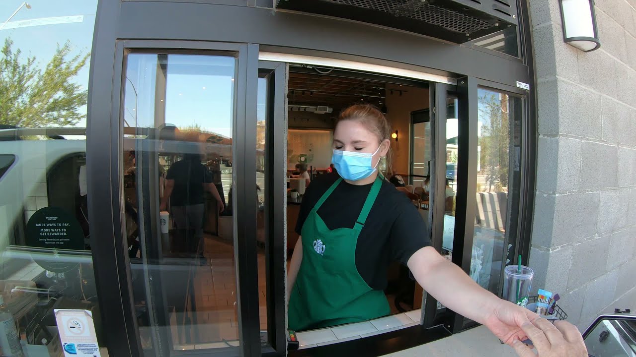 Starbucks Drive-Thru, Iced Lemon Loaf & Cafe Mocha, 1222 S Crismon Rd, Mesa, Arizona 22 Aug 2021 NGH