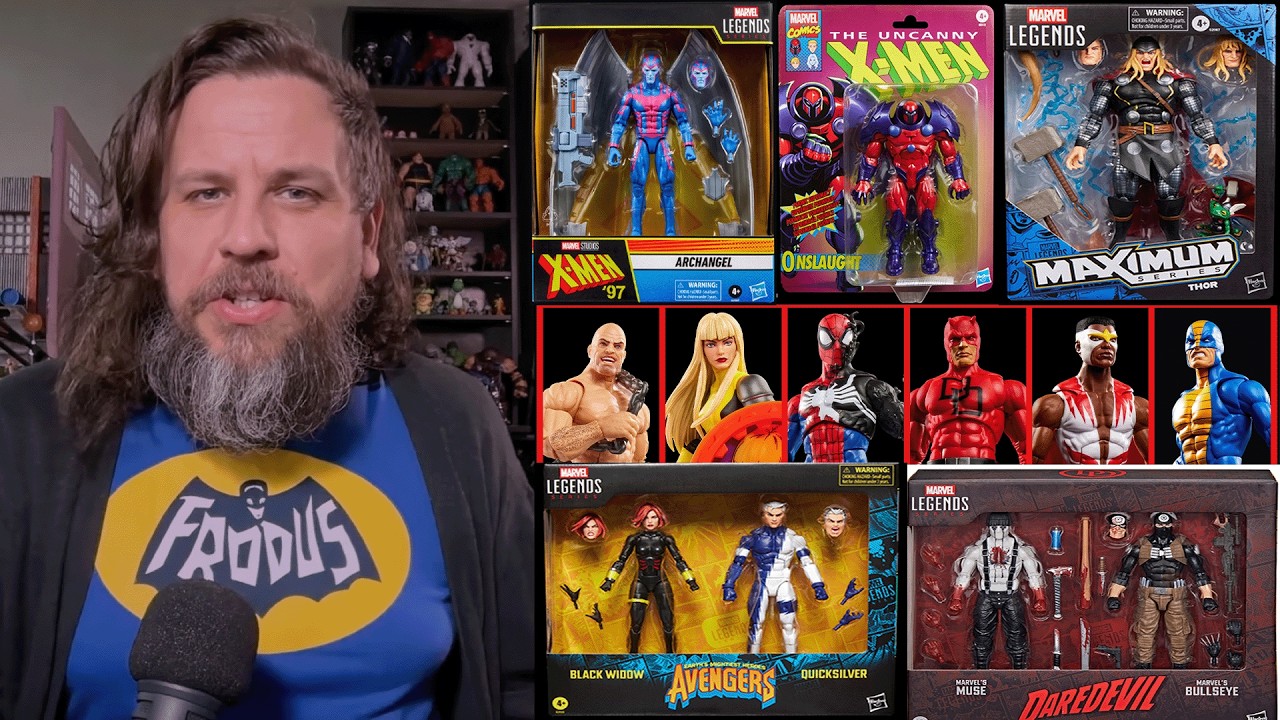 Marvel Legends Secret Wars, Maximum Thor, Muse and Bullseye, Archangel Reveals