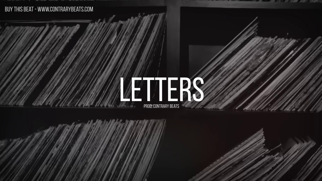 Letters Deep Storytelling Rap Beat  Contrary Beats