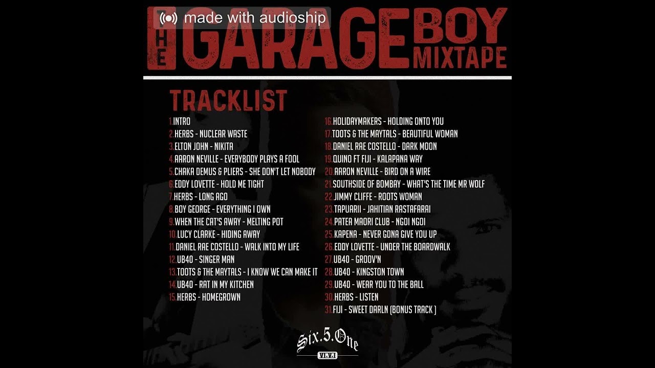 DJ651 - THE GARAGE BOY MIXTAPE (DEMO)