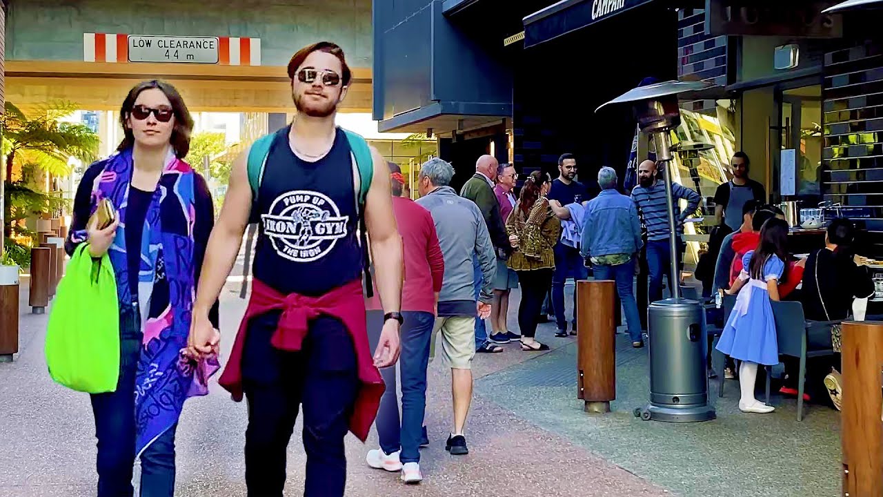 [4K] West End walk - Brisbane, Australia, Boundary Street, West Village Markets and Fish Lane 🍜📸