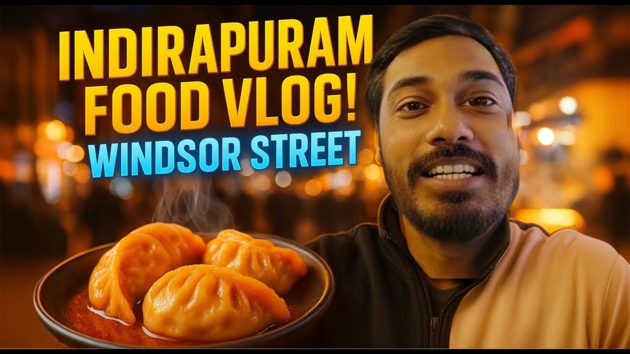 Windsor Street Momos Review! BEST Street Food in Indirapuram? Best Momos in Indirapuram #momos