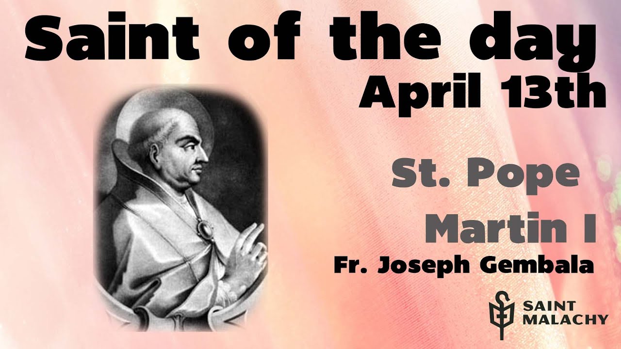 St. Pope Martin I
