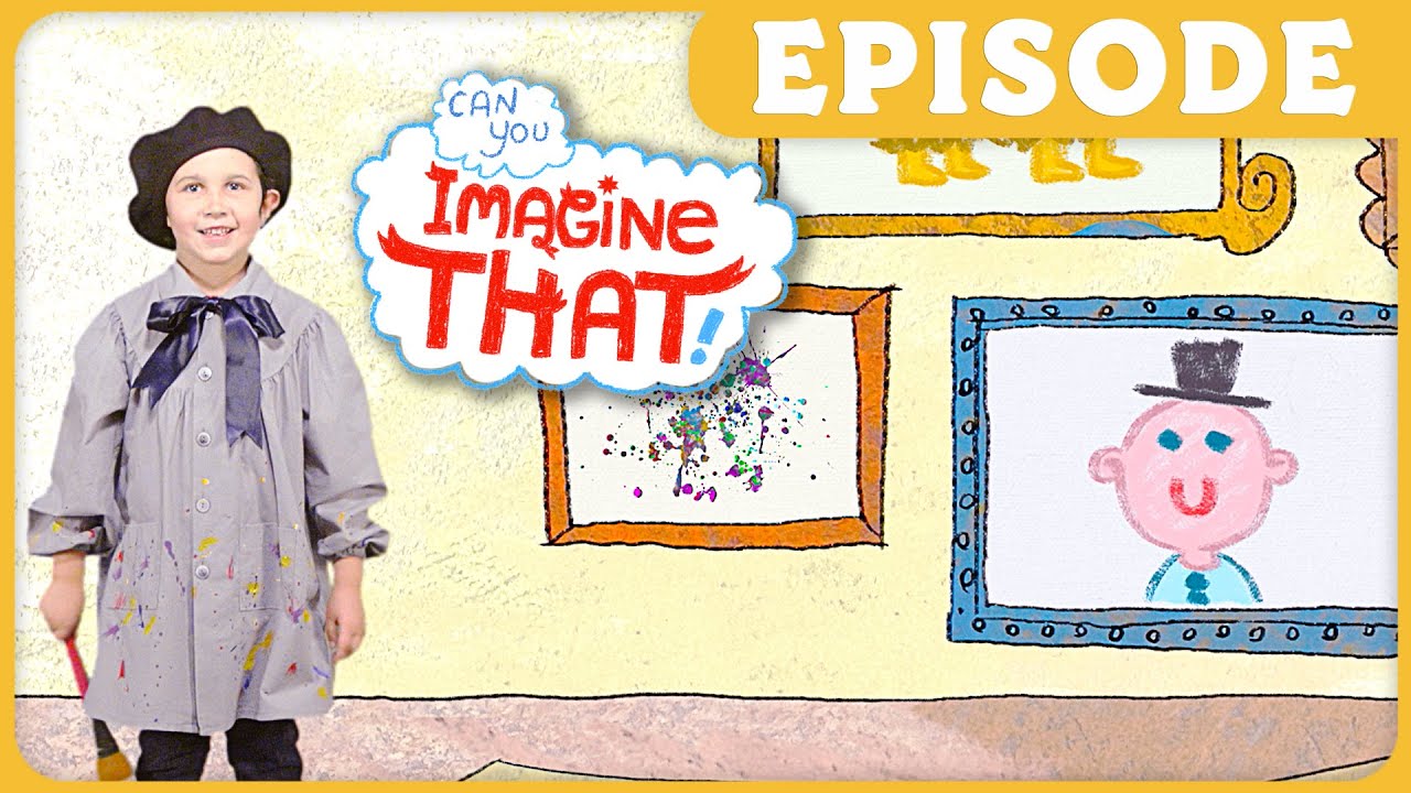 I Want to Be a Painter! 🎨 | Kid Dream Jobs | Can You Imagine That? 🧠 Full Episode for Kids 📺