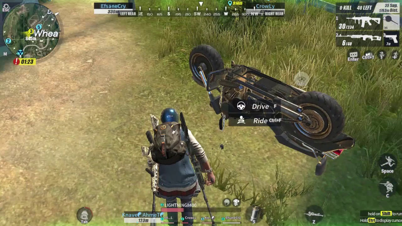 Rules Of Survival I Died To Get a Drop - Squad Mod