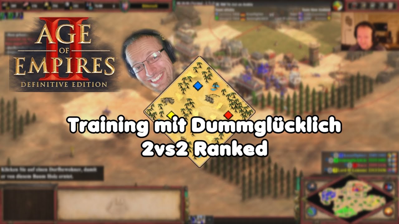 Jurchen im Ranked 2vs2 / Arabien (Age of Empires 2 Definitive Edition)