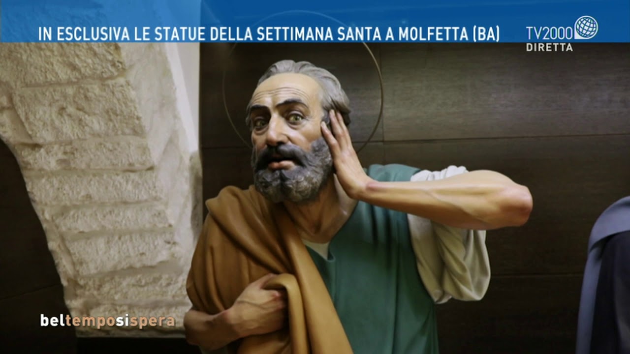 In esclusiva le statue della Settimana Santa a Molfetta