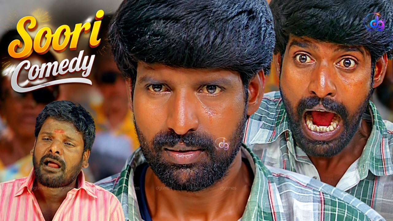 Soori | Sirichu Sirichu Vayiru Valikkum 😂 Non Stop Comedy | HD @dgtimestamil