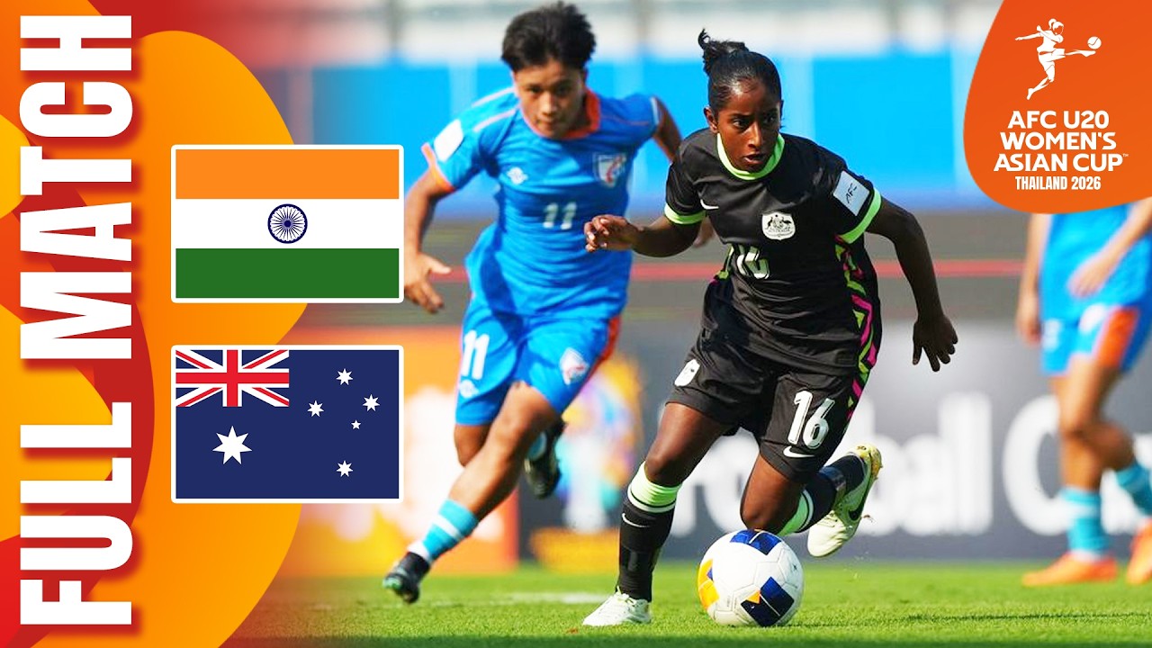 India vs Australia | Full Match | AFC U20 Women's Asian Cup&trade; 2026