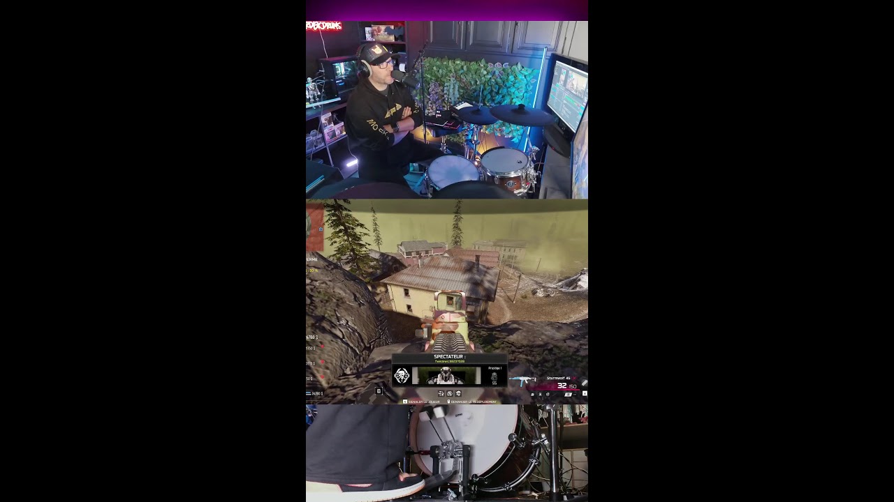 Du gaming avec une batterie, c'est possible avec Mordek Drums !!!