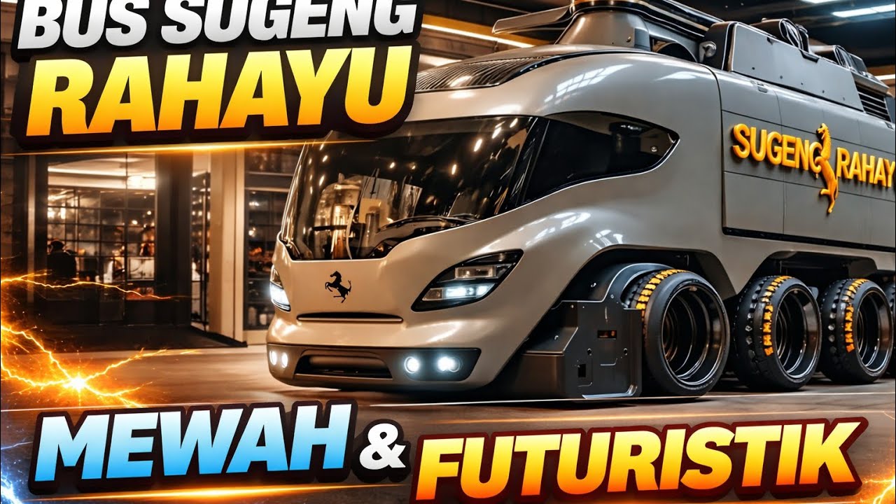 BUS SUGENG RAHAYU TERBARU! Desain Futuristik & Mewah, Bikin Melongo 😱🔥