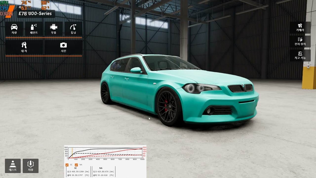 BeamNG Drive GARAGE #125 ETK 800-Series V10 SC Sleeper
