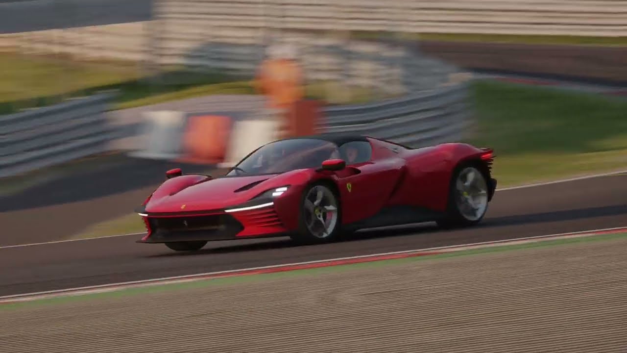 Flying through the Red Bull Ring in an Ferrari Daytona SP3