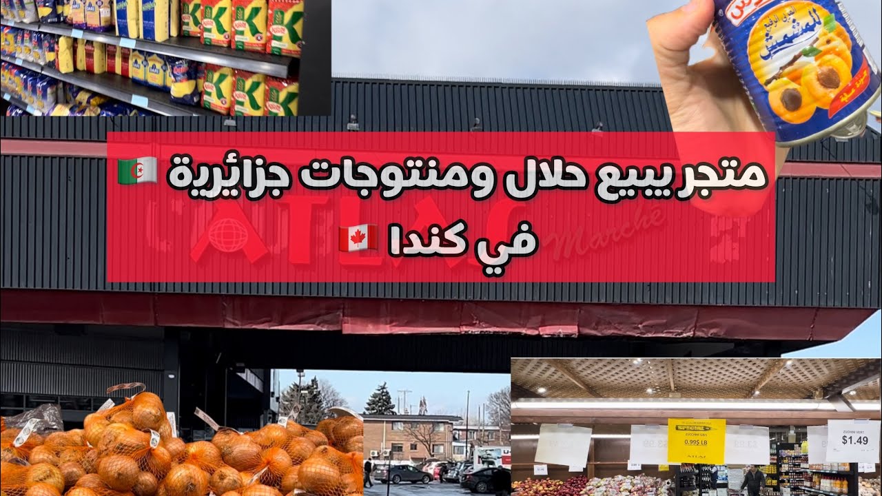 فرحت كي شفت منتوجات بلادي في الغربة 🥹🇩🇿🇨🇦