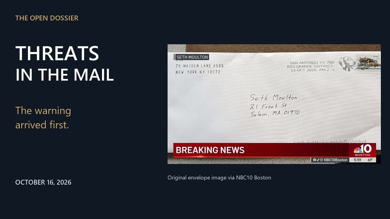 Suspicious Letters Target Election Offices: The Warning That Arrived First