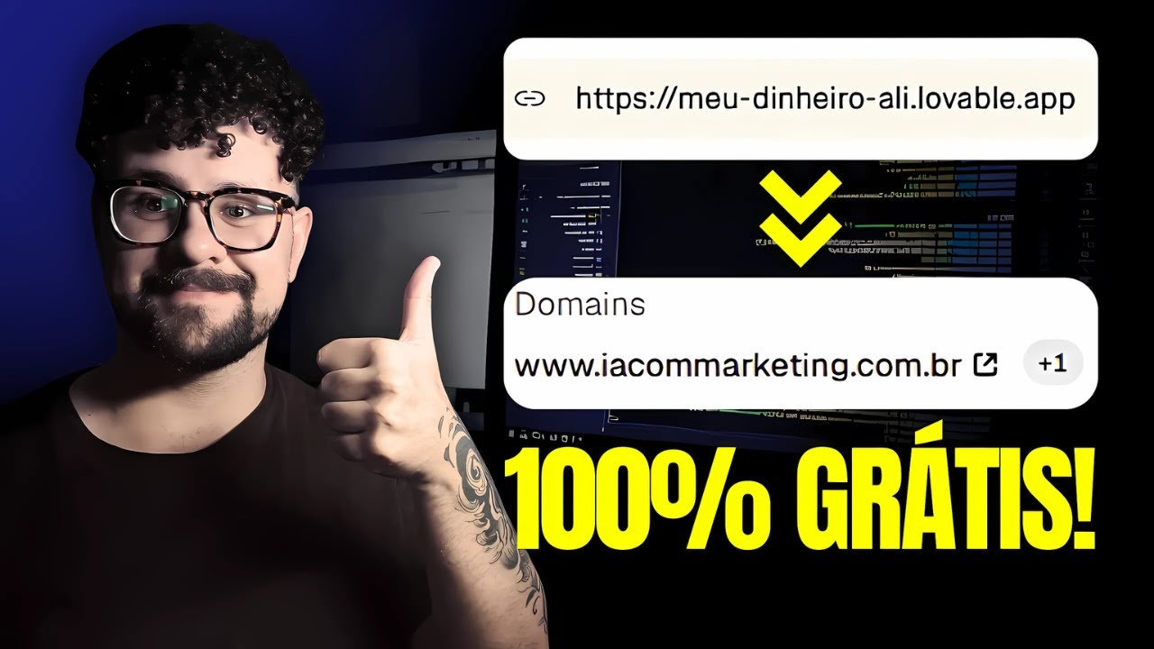 Como usar seu dom&iacute;nio no Lovable de GRA&Ccedil;A! (TUTORIAL)