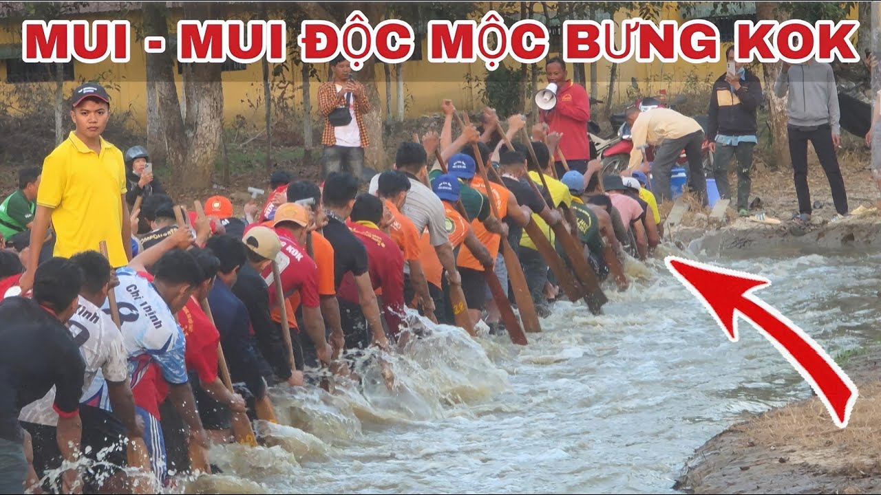 🔥 Ngày Tập Luyện Đầu Tiên Ghe Ngo Độc Mộc Chùa Bưng Kok | ថ្ងៃហ្វឹកហាត់ដំបូង ទូកងោឯកឈើ វត្តបឹងកុក