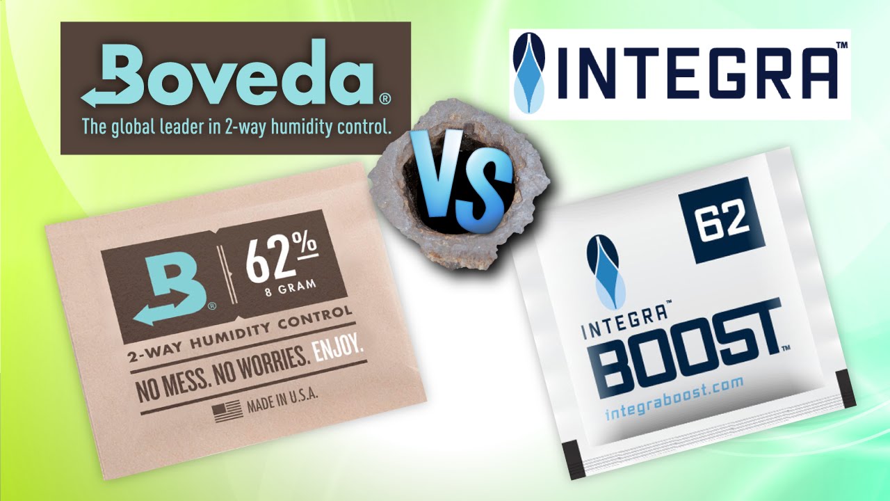Сравнительный тест блока управления влажностью Boveda и Integra Boost
