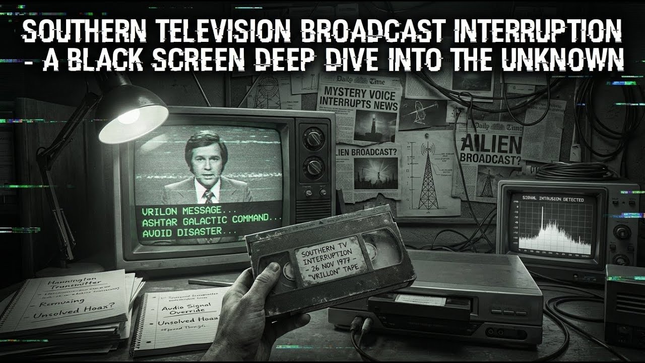 Southern Television Broadcast Interruption - A Black Screen Deep Dive Into the Unknown