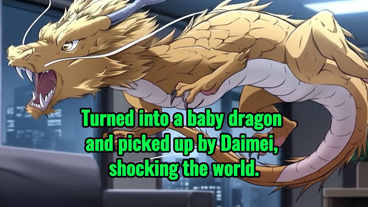 Transformed into a baby dragon and picked up by the clueless girl, shocking the world.