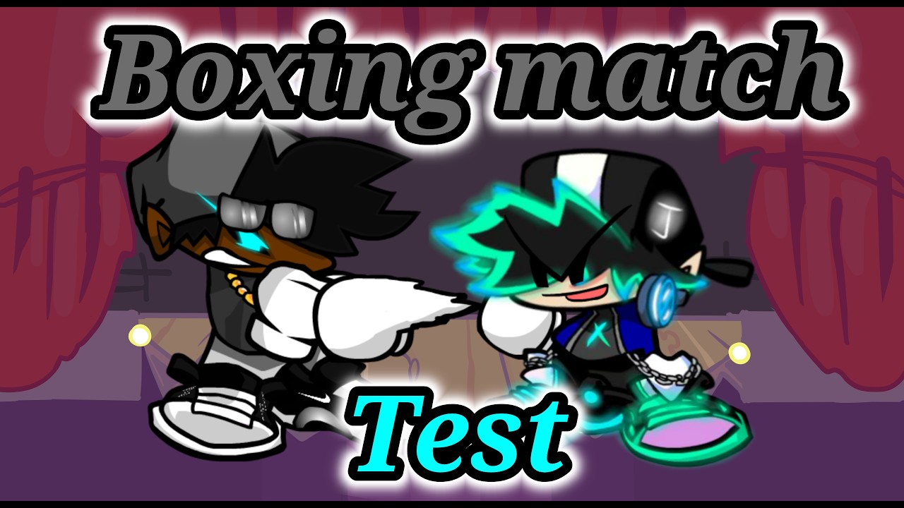 FNF BOXING MATCH TEST @NeoJayden_Official VS @CocodripFNF 1v1 (CHASE COVER)