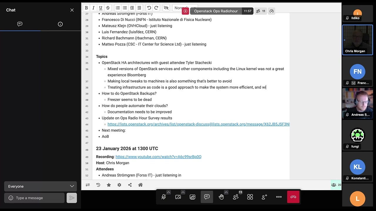 OpenStack Ops Radio Hour - February 27, 2026