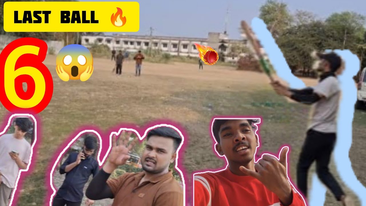  Last Over Thriller 😱 | Gully Cricket Match Vlog 2026 | Full Josh & Masti 🔥
