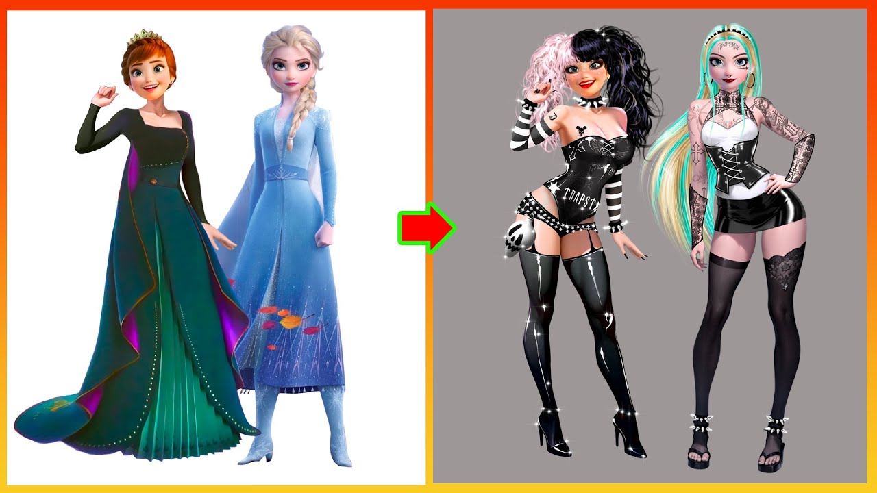 From Frozen to Fierce: Elsa and Anna’s Bad Girl Glow Up