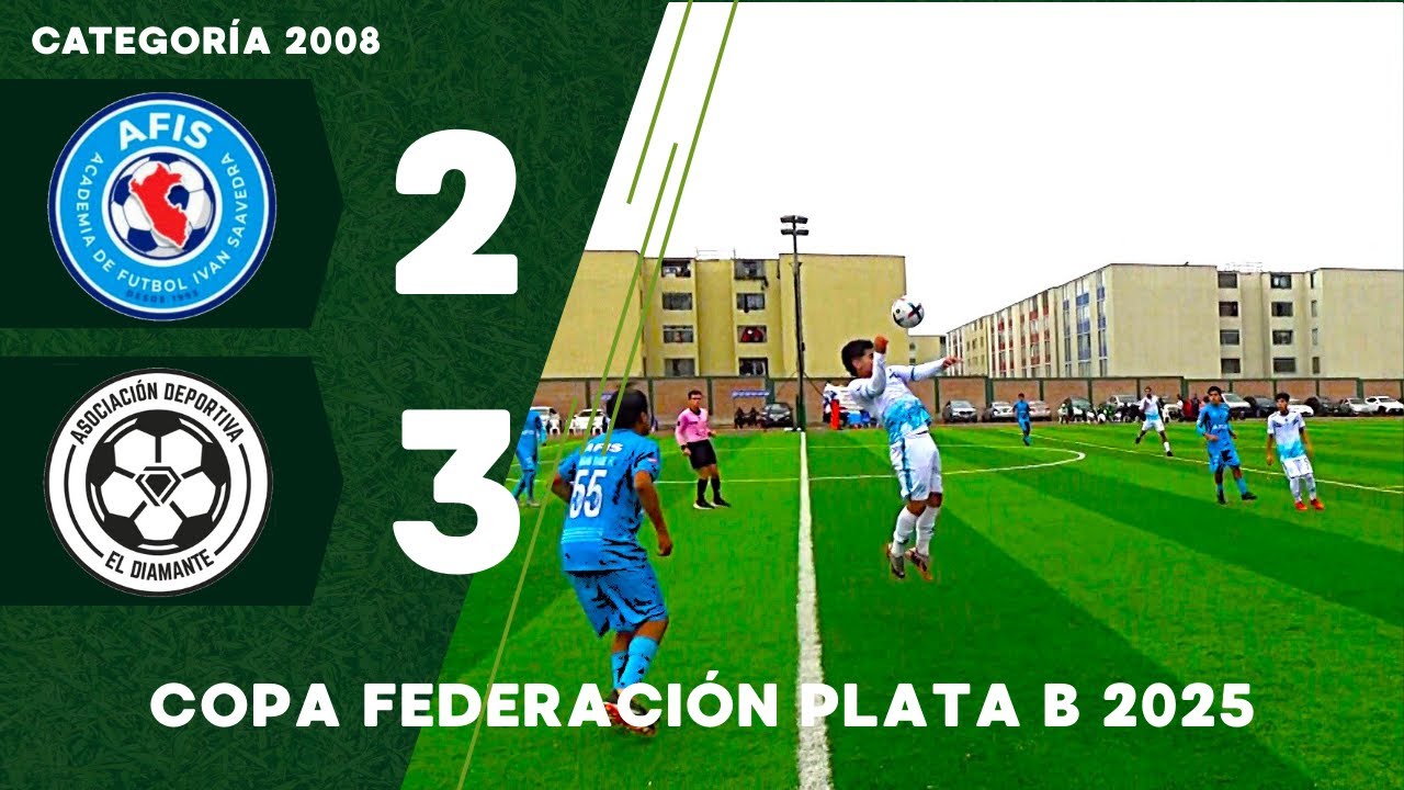 AFIS vs Club El Diamante cat.  2008 - Copa Federación 2025