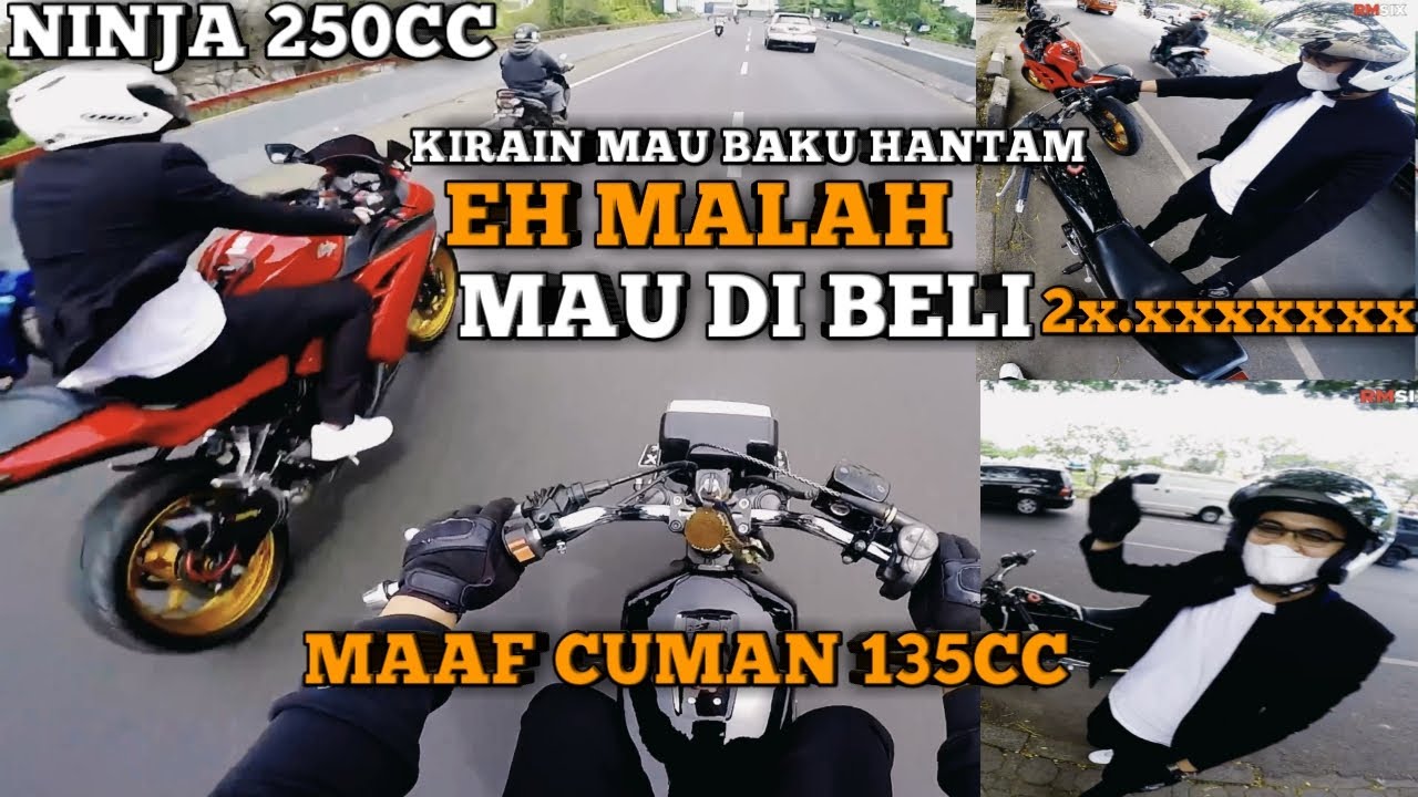 KIRAIN MAU BAKU HANTAM !!! EH MALAH MOTOR GUA MAU DI BELI