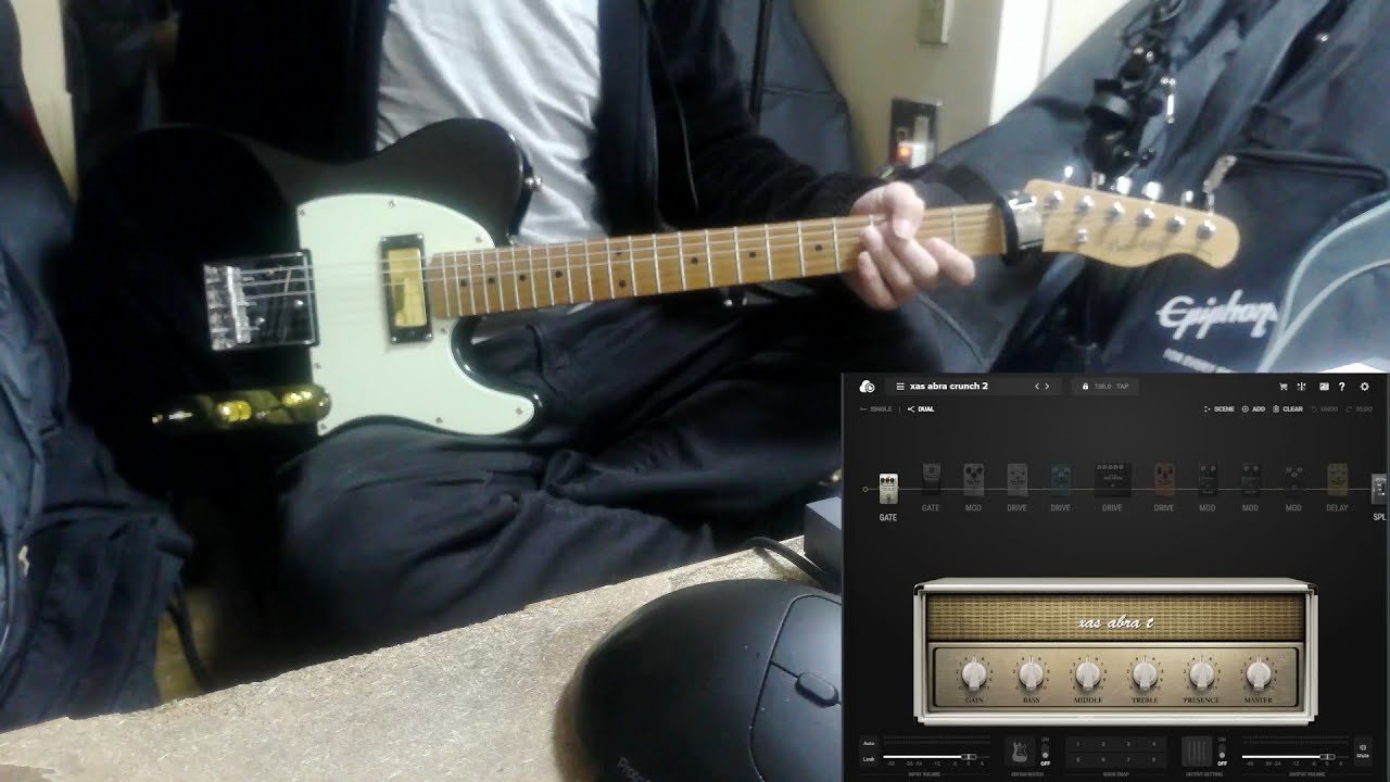xas abra amplification effects - guitar amp 2 - demo - xas abra records