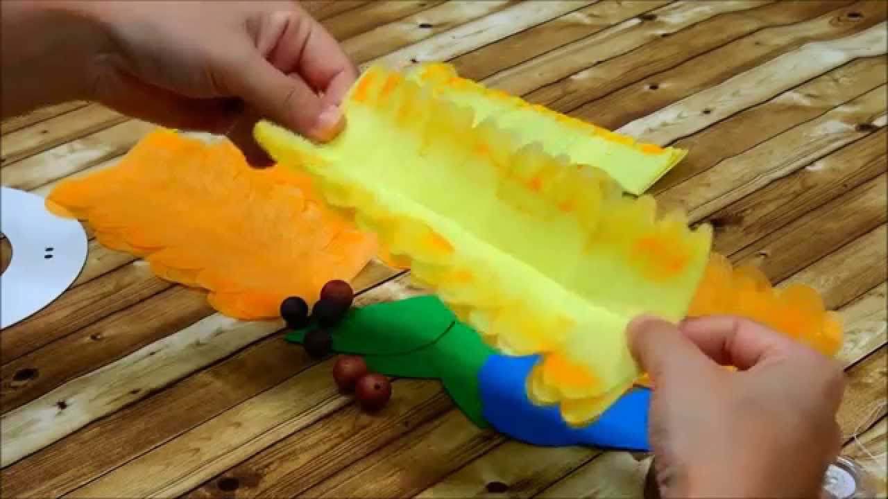 Canvas Project : Thanksgiving Flower Wreath