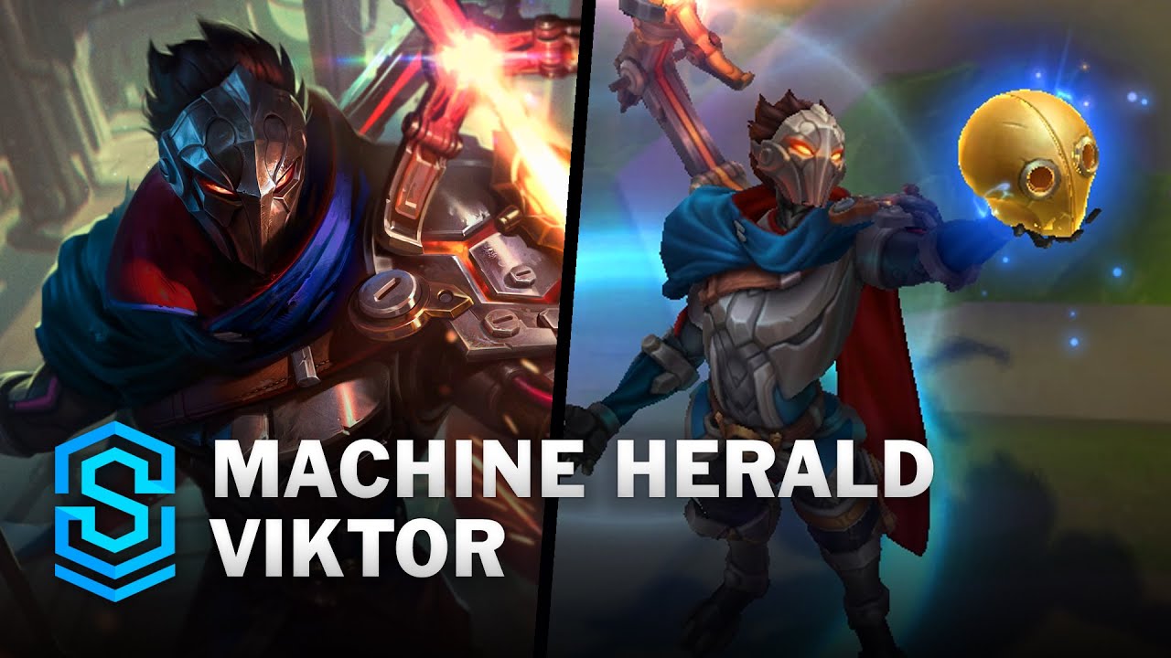 Machine Herald Viktor Skin Spotlight - Pre-Release - PBE Preview - League of Legends