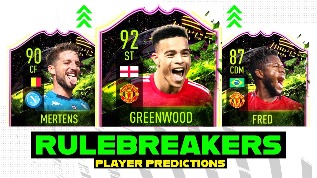 FIFA 21 | RULEBREAKERS OFFICIAL PLAYER RATING PREDICTIONS 😱🔥 FT. KANE, MERTENS & FRED ✅