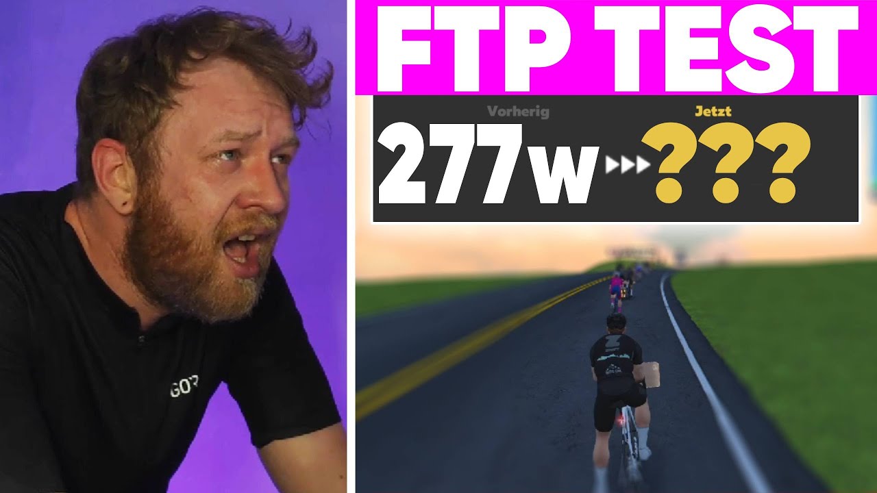 WIE FIT bin ich durch ZONE 2 Training? FTP TEST auf ZWIFT!