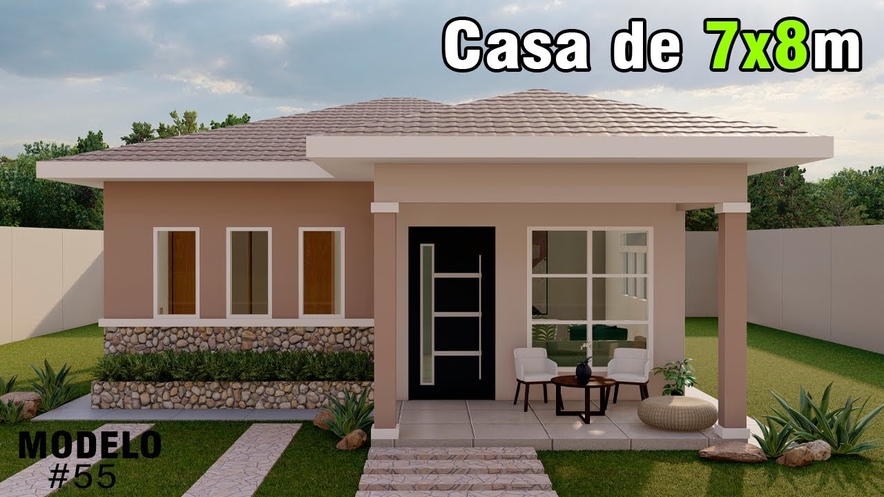 Casa de 7x8m