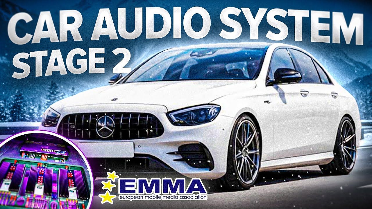 Car audio system Mercedes E STAGE 2, zawody Emma, przygotowanie do STAGE 3 