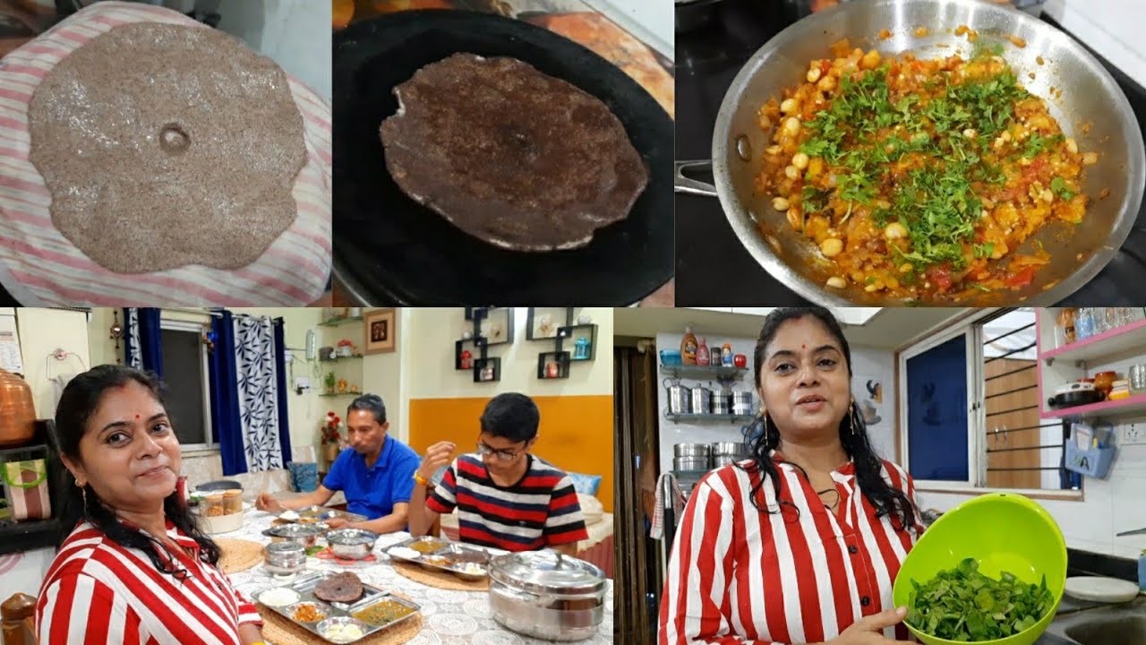 tarif karte h kya? Health के लिए सही DINNER ROUTINE💐Ragi Roti💐Palak Dal💐Baigan Bharta