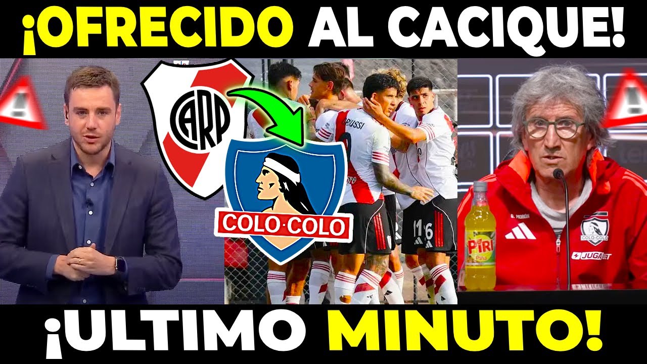 🚨 ¿ES EL REEMPLAZANTE DE PAVEZ? JUGADOR DE SELECCIÓN OFRECIDO DESDE ARGENTINA | Colo Colo hoy
